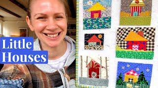 Little Houses Made From Crumbs