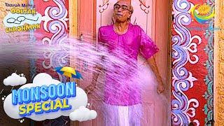 Champaklal Struggles At The Water Tanker | Taarak Mehta Ka Ooltah Chashmah | Monsoon Special