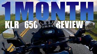 Kawasaki KLR 650 1 Month Review