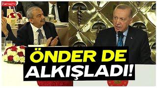 Erdoğan’dan barış süreci açıklaması! Sırrı Süreyya Önder de alkışladı!