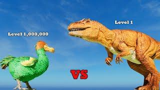 DODO (lvl 1,000,000) VS GIGA (lvl 1) - FIRST ASCENDED BATTLES