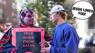 Preaching The Gospel In Satanic City!