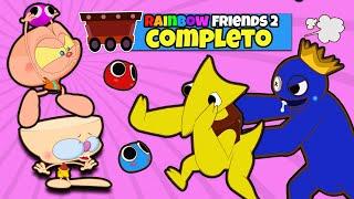 Mongo e Drongo em RAINBOW FRIENDS 2 COMPLETO