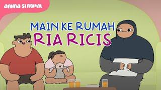 Main Ke Rumah Ria Ricis Sambil Bawa Boneka Terkutuk - Kartun Lucu