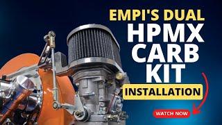 ▶Dan's Performance Parts Presents......Empi's Dual HPMX Carb & Linkage Combo Kit Installation