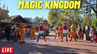  LIVE: Magic Kingdom Monday for rides, shows, parades and Fireworks at Walt Disney World 12/23/2024