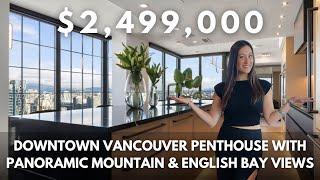 Inside this $2,499,000 2 level Penthouse in Vancouver, BC Canada | Home Tour | Vancouver Real Estate