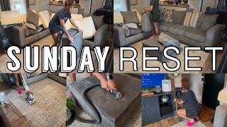 *NEW* SUNDAY RESET | QUICK CLEAN WITH ME| WEEKEND CLEANING| DEEP CLEANING | CLEOSHAAAJ