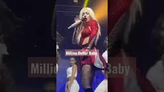 AvaMax performance on stage at the Fabrique event space inMilan  "Million Dollar Baby"#avamax#tour