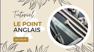 Tuto Couture du cuir : Le point anglais