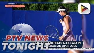 Croatia’s Jana Fett defeats Alex Eala in 1st round of Australian Open 2025