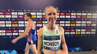 Alicia Monson Breaks The 5K American Record In 14:19.45 At London Diamond League