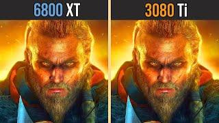 AMD RX 6800 XT vs NVIDIA RTX 3080 Ti | Test in 8 Games