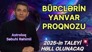 Bürclərin YANVAR PROQNOZU (2025)