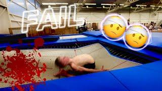 THE RAW CLIP OF SIARD BREAKING HIS BACK | AwesomeFlipsMedia