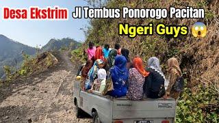 Viral Jalan Tembus Ekstrim di Desa Terpencil Ponorogo Barat