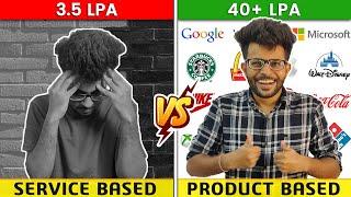 Product Based vs Service Based Company Difference  | 3.5 LPA vs 10LPA | Off-Campus Placement