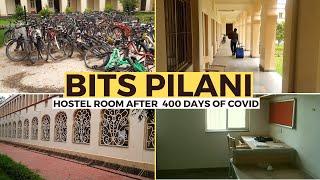 Going Back to BITS Pilani after 400 Days of COVID | Hostel Tour after Lockdown | Pilani Campus