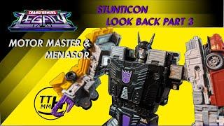 Transformers Legacy Stunticons MOTORMASTER & MENASOR (Stop Motion)