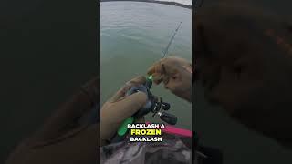 Frozen Fishing Fail! Volume Up for Line Stretch!