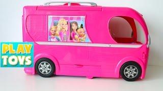 Barbie Glam Camper van! Play Toys