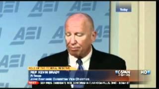 Rep. Brady Misses the Mark on Reforming The Fed 03-06-12