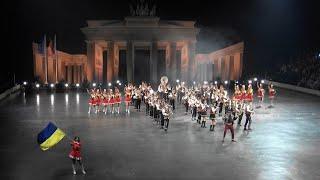 Berlin Tattoo 2024 - Orchestra Fanfares of Lviv and Mazoretki "Feyeriya" (Ukraine)