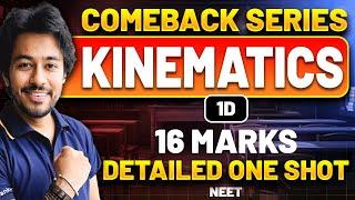 Kinematics | Detailed One Shot | NEET Physics | Comeback Series | Kshitiz Sir | Rankplus