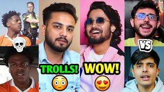 Social Media TROLLING Gone TOO FAR…| CarryMinati Vs Total Gaming, Bhuvan Bam, Elvish Yadav, Speed