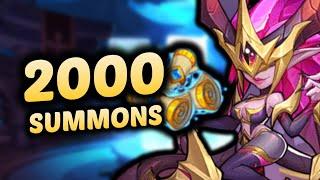 Opening 2000 Heroic Summons in IDLE HEROES