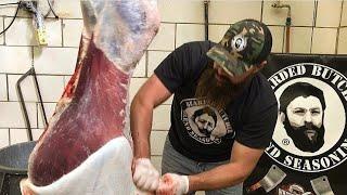 The BEST how to skin a deer video by The Bearded Butchers!