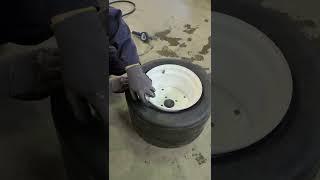 How to seat a stubborn tire bead FAST! #shorts @machinesnmetal