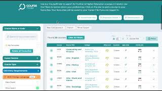 How to Use the New CourseFinder Tool on CareersPortal