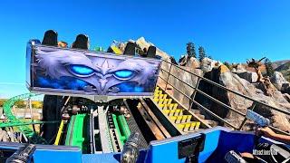 NEW! Interactive Coaster w/ Vertical Drop Track |  Primordial Ride at Lagoon Park