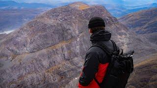 Climbing Maol Chean-Dearg in the Scottish Highlands