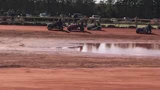 PEI LAWN TRACTOR RACING, 2019, SUPER SPORTSMAN, GRASSROOTS RACEWAY, BUMPER TO BUMPER RACING