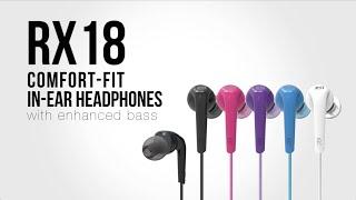 MEE audio RX18 Comfort-Fit In-Ear Headphones with Enhanced Bass