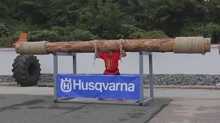 Fekete Miklós/Natural Strongman/  World Record Log (650kg)