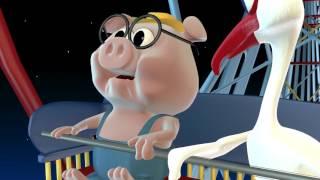 Bud and  Lou | The Pig Wheel | Sanczel | Pencilman Animations