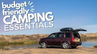 Affordable SUV CAMPING Essential Items We LOVE and bring on EVERY trip! (Honda Pilot Camper)