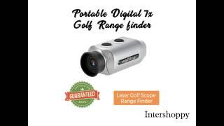 Portable Digital 7X Golf Scope Range Finder