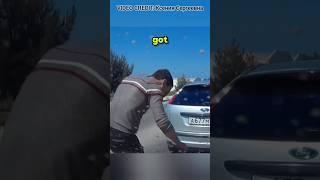 Road Rager Messes With Wrong Guy & Gets Karma