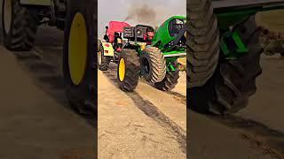 Swaraj 855 vs John Deere 5050d stunt video#shprts #viral #trending #tractor #johndeere #swaraj