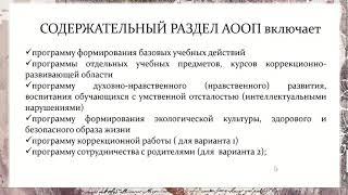 Адаптированная основная образовательная программа для обучающихся с умственной отсталостью