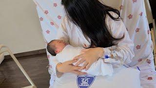 아기가 태어났어요 젤랑이 탄생 [제왕절개 출산 브이로그 vlog]