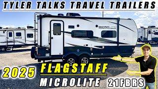 2025 FLAGSTAFF MICROLITE 21FBRS! SUITE ON WHEELS AWARD WINNING BEST 2025 TRAILER FOR 2 UNDER 25 FT!!