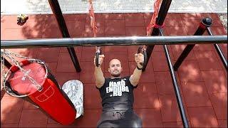 Workout training before hard enduro races & II Ninja Warrior Russia.