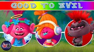 Trolls Movie Characters: Good to Evil