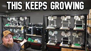 Expanding My 3D Print Farm with More Printers! // 3D Printing Business