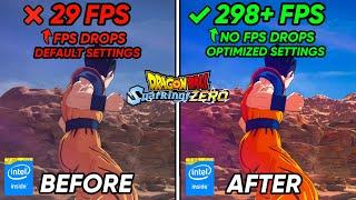 How To Boost FPS, FIX Lag And FPS Drops In DRAGON BALL Sparking ZERO| Unlock FPS | Best Settings!